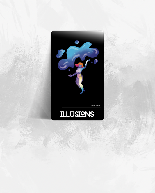 Seven of Cups-Suit of Cups | Card Vault