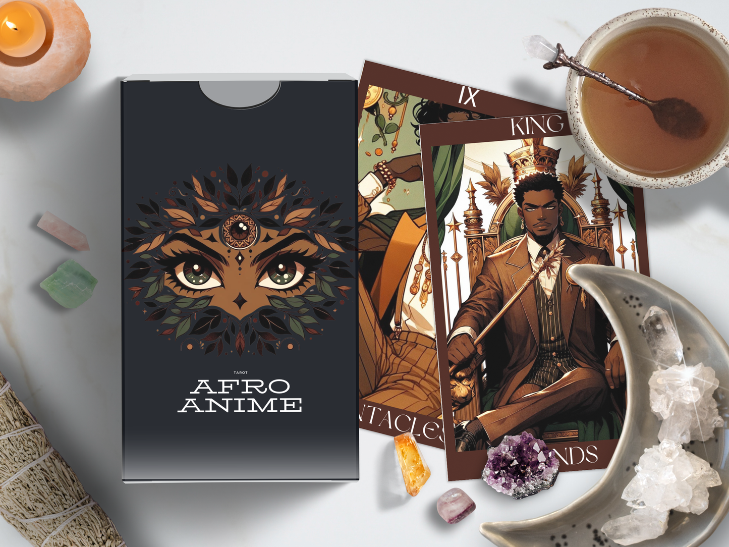 Afro Anime Tarot Deck