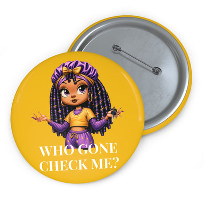 Who Pin Buttons