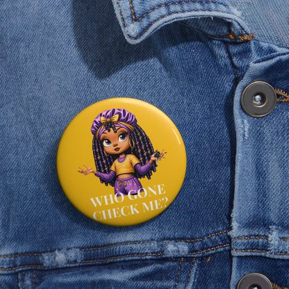 Who Pin Buttons