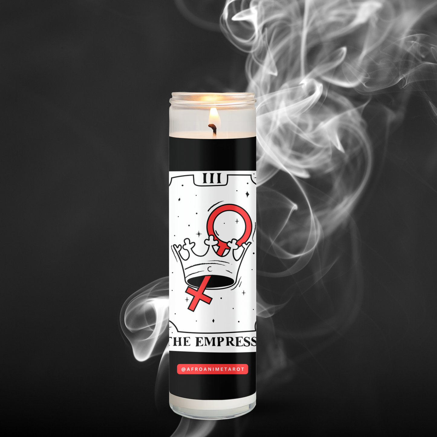 The Empress Tarot Prayer Candle