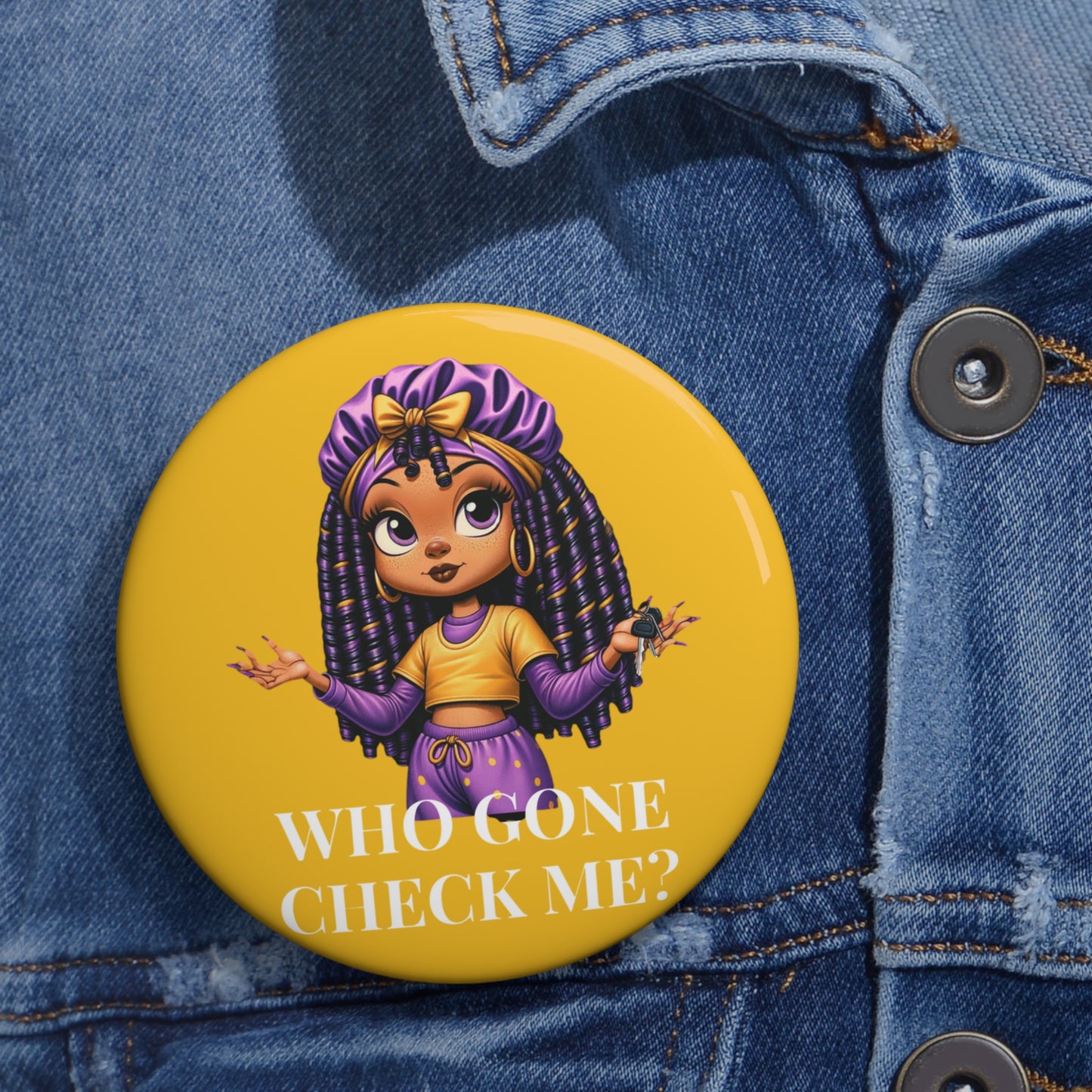 Who Pin Buttons