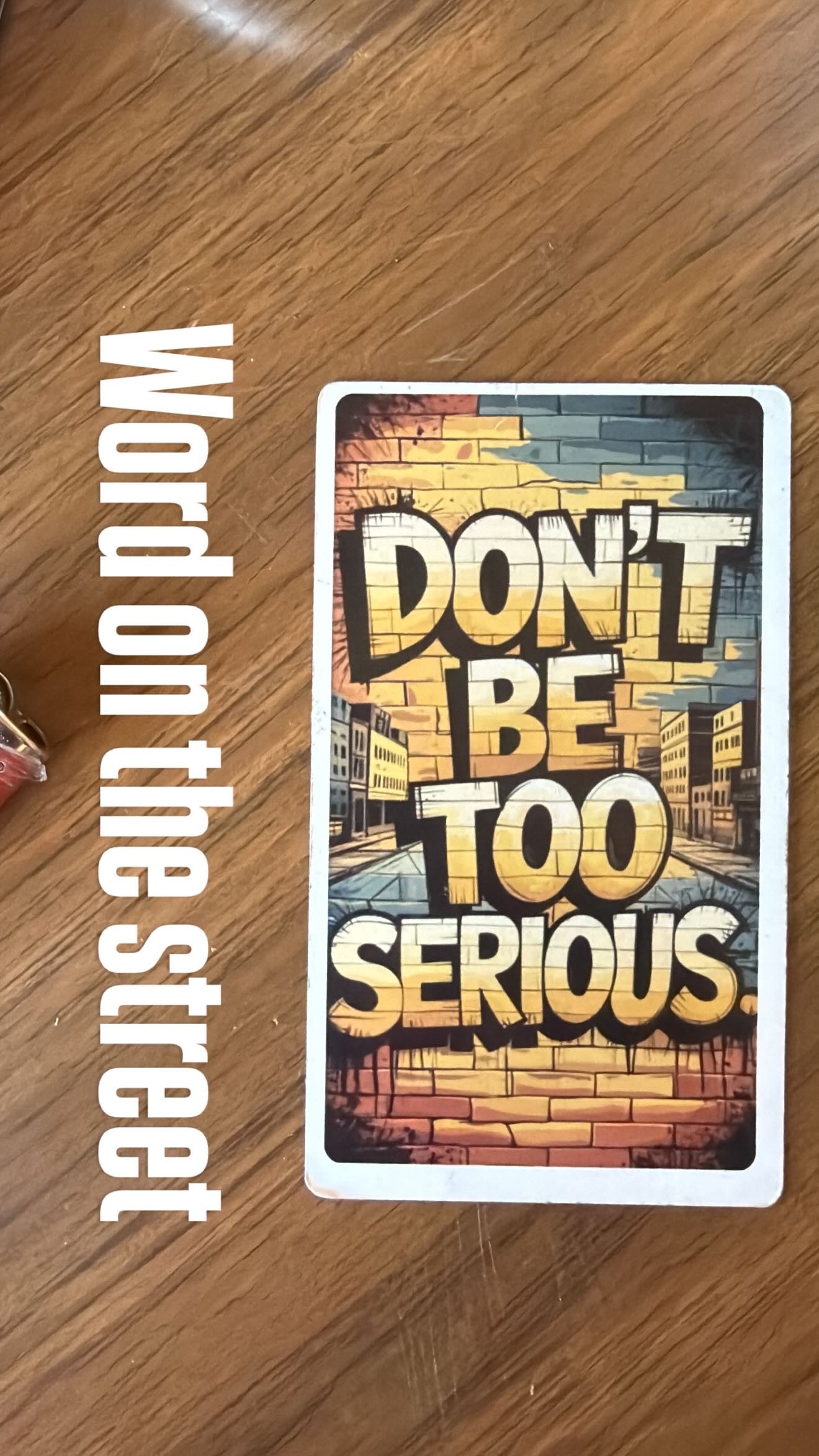 Word on the Street Oracle Deck