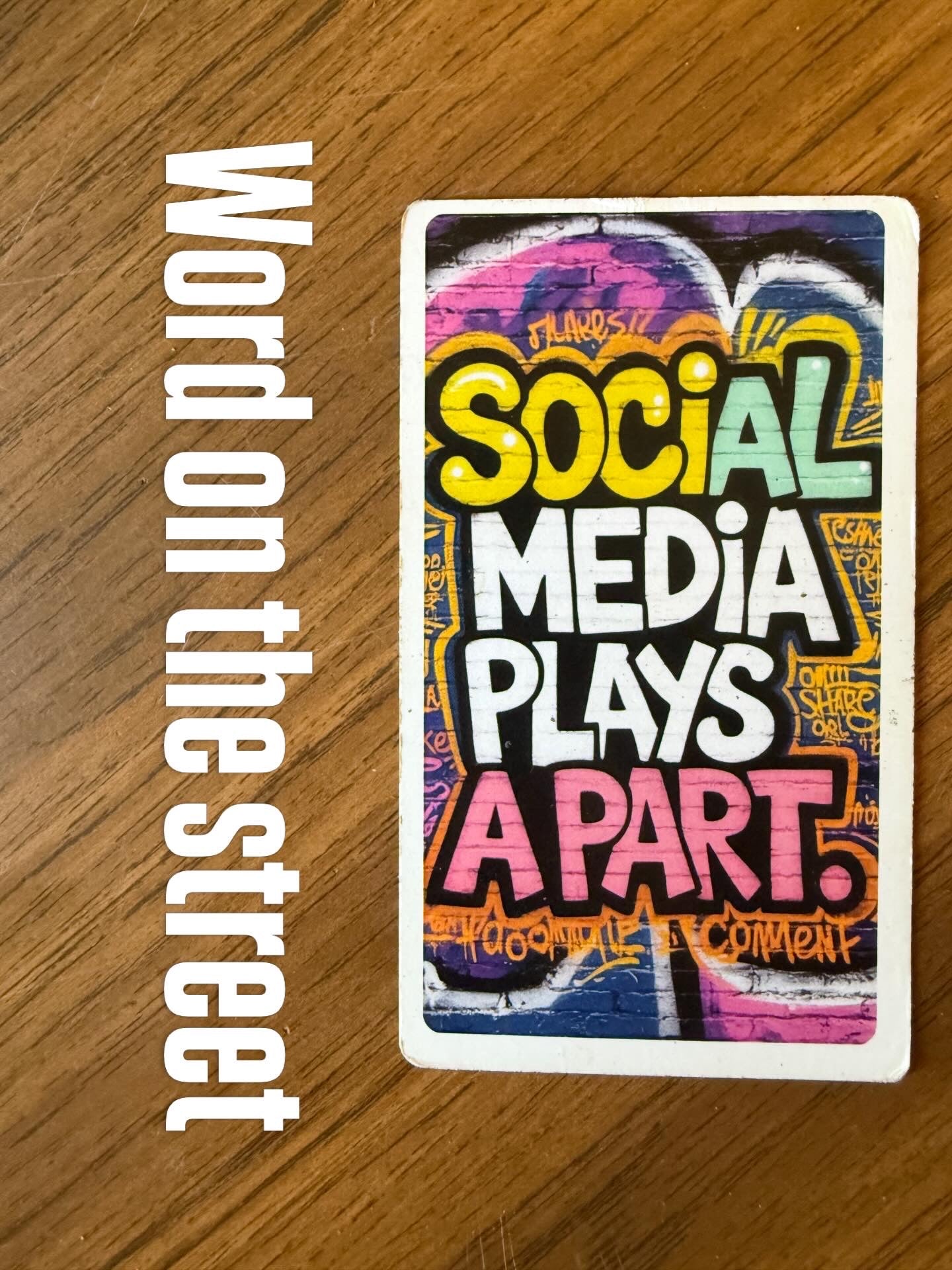 Word on the Street Oracle Deck