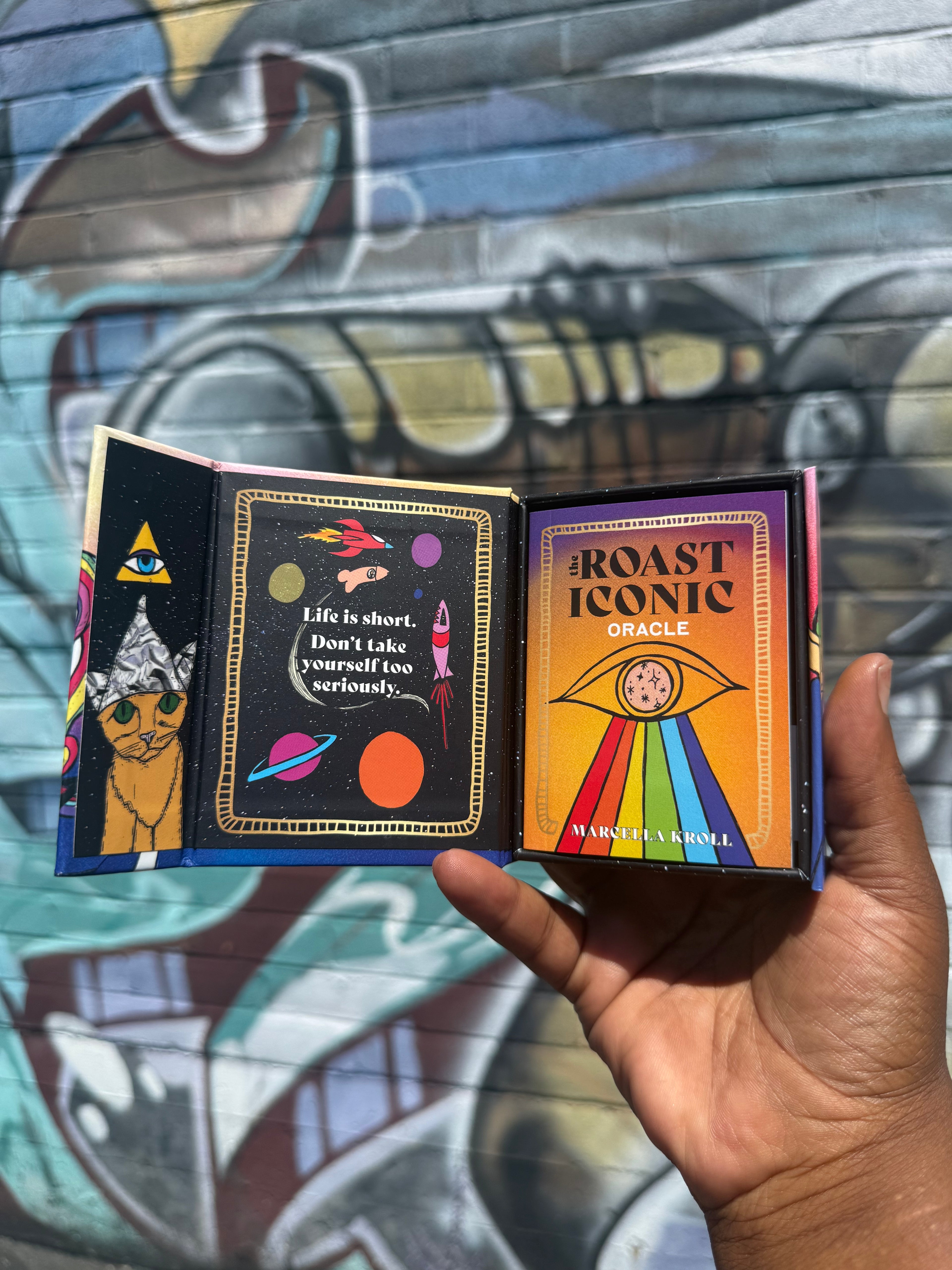 The Roast Iconic Oracle Deck by Marcella Kroll